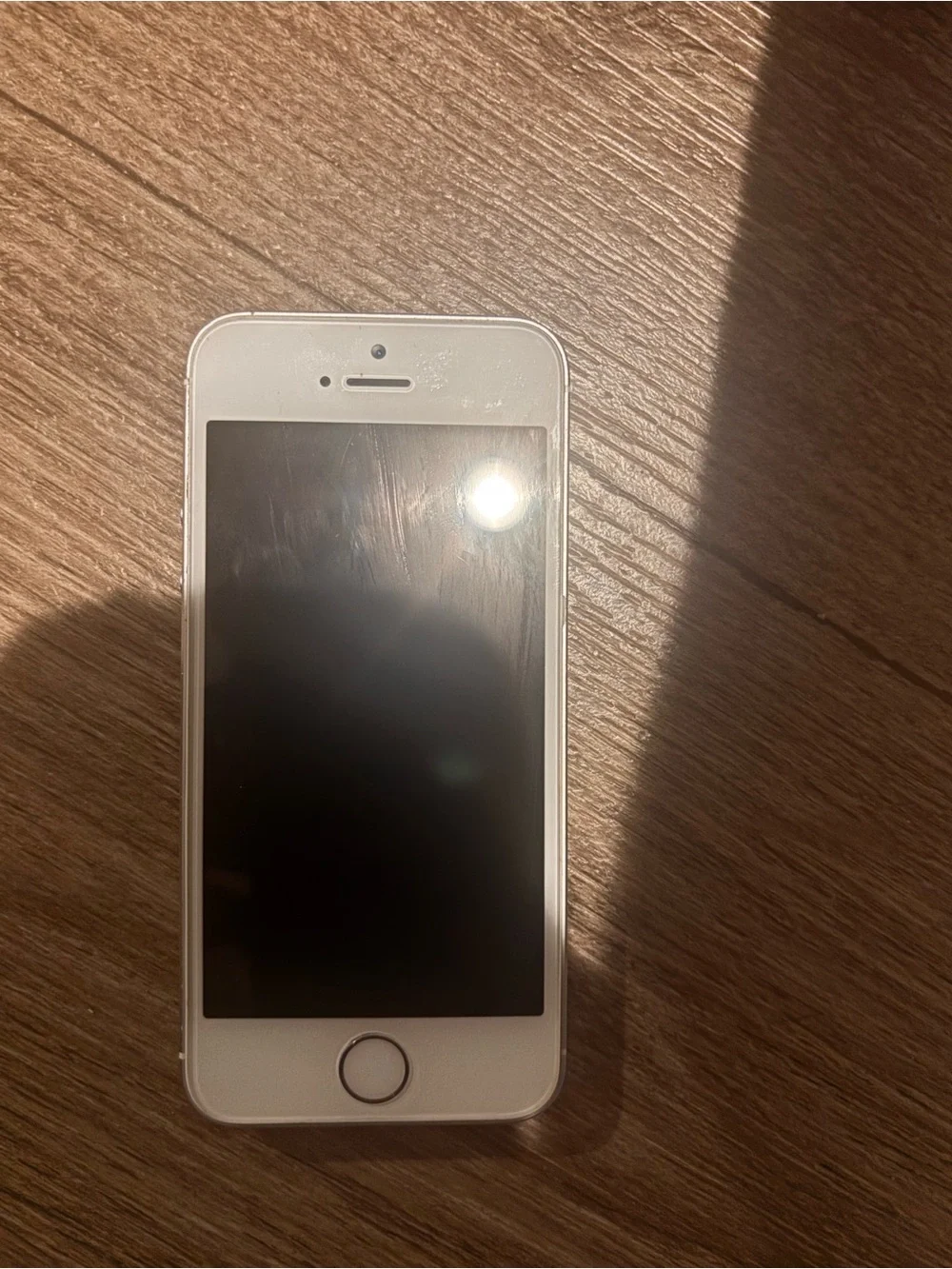 Apple iPhone SE - White Front / Silver Trim